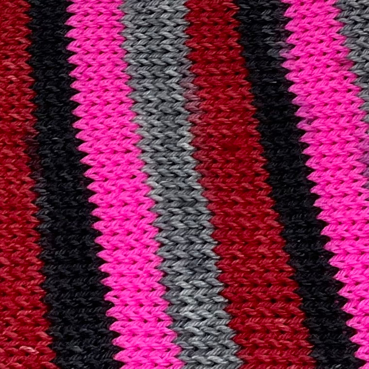 Deadpool Four Stripe Self Striping Yarn