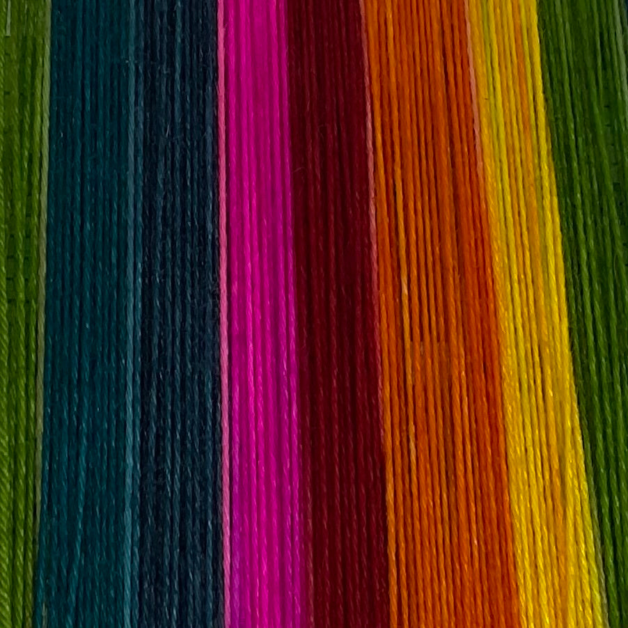 Mums Seven Stripe Self Striping Yarn