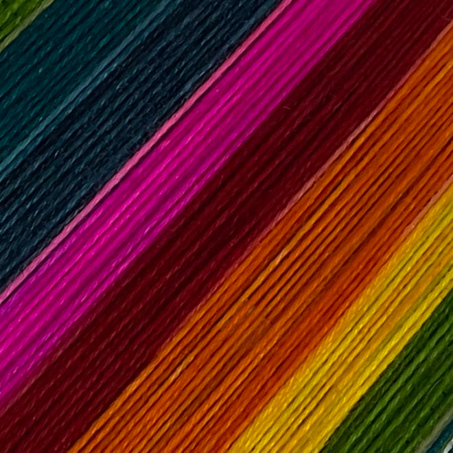 Mums Seven Stripe Self Striping Yarn