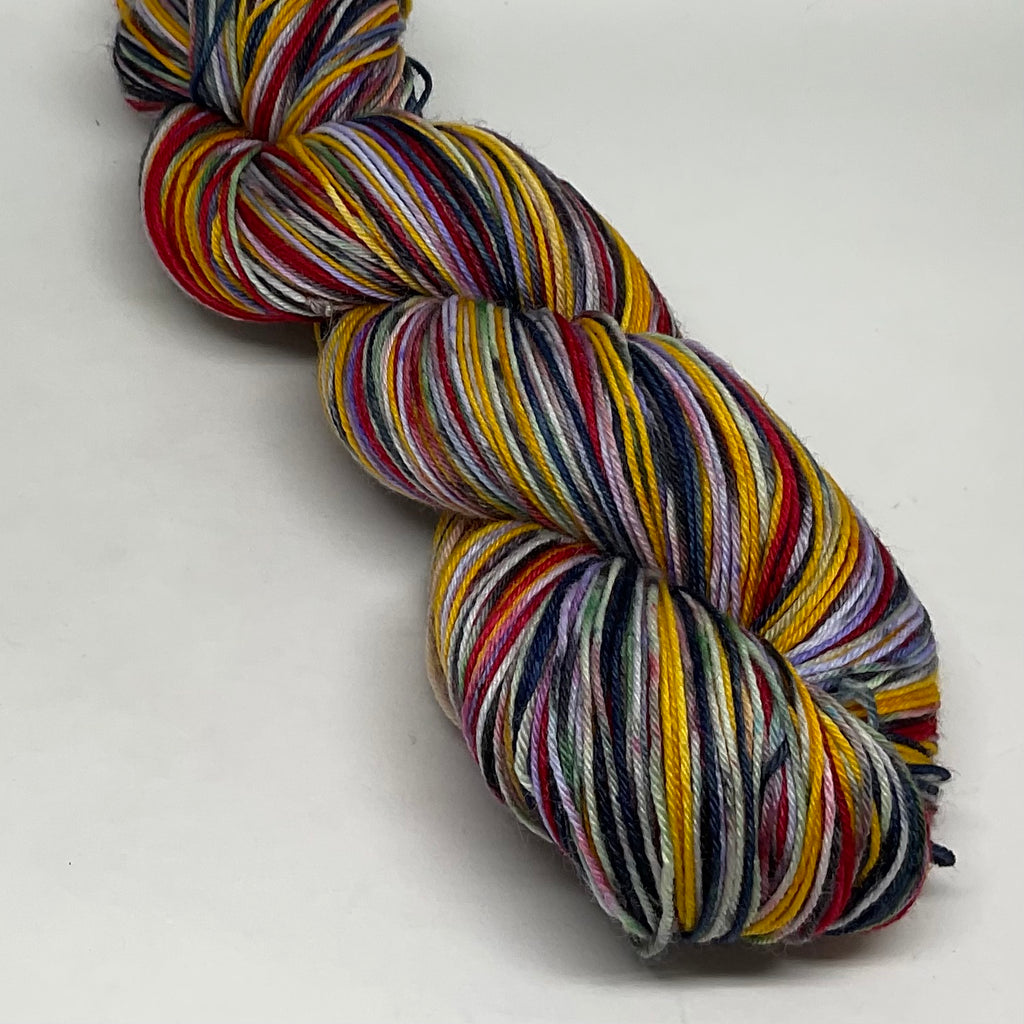 Herme the ZomBody Elf Six Stripe Self Striping Yarn