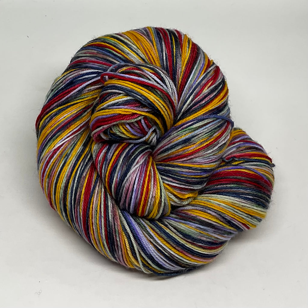 Herme the ZomBody Elf Six Stripe Self Striping Yarn