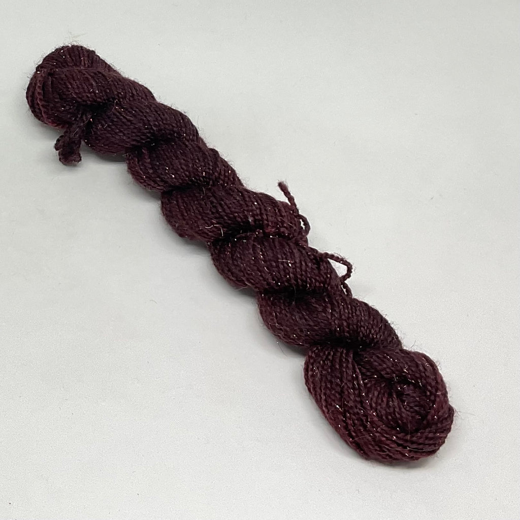 Single Red Maple Mini Skein for Toes and Heels Approx. 92 yards