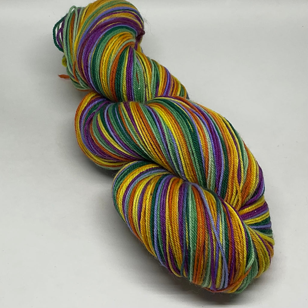 The Rising Sunflowers Eight Stripe Self Striping Yarn