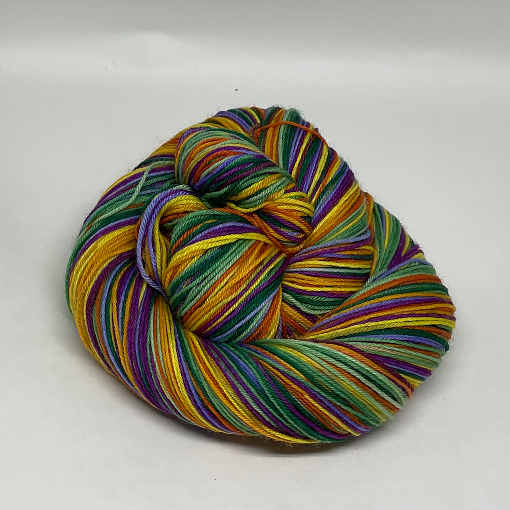 The Rising Sunflowers Eight Stripe Self Striping Yarn