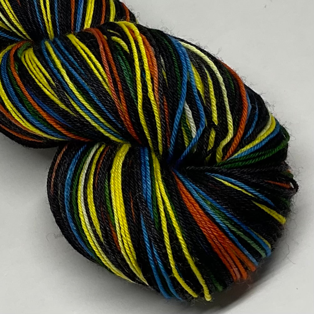 Sunset Trees Eight Stripe Self Striping Yarn