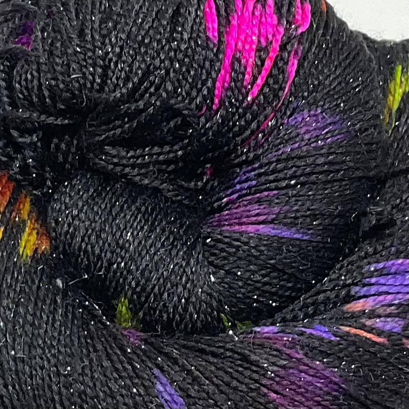 Kooky Halloween Speckles Variegated Yarn
