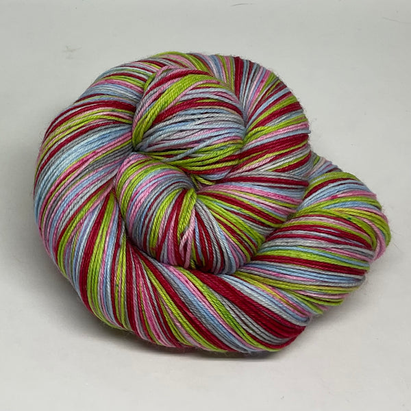 Flying Pigs by David Zinn Five Stripe Self Striping Yarn