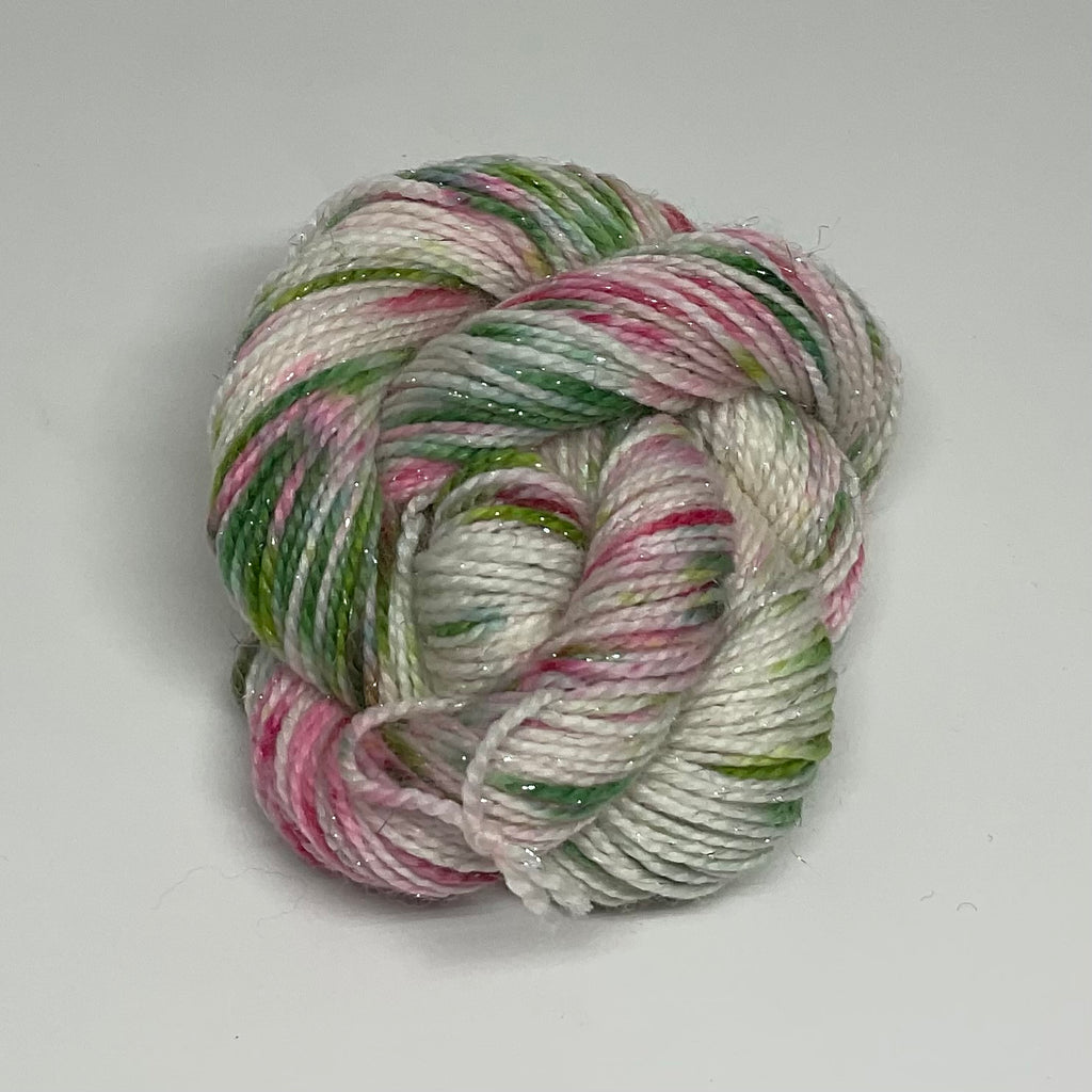 Single Holiday Cups Speckled Mini Skein for Toes and Heels Approx. 92 yards