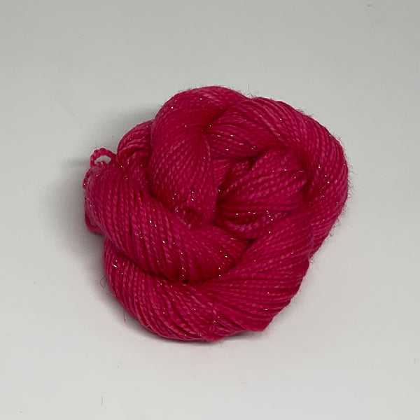 Single Red Mini Skein for Toes and Heels Approx. 92 yards