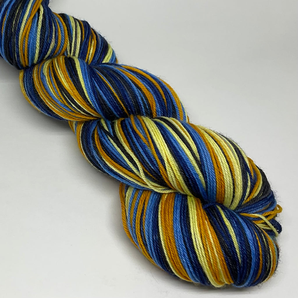 Van Gogh’s Starry Night Five Stripe Self Striping Yarn