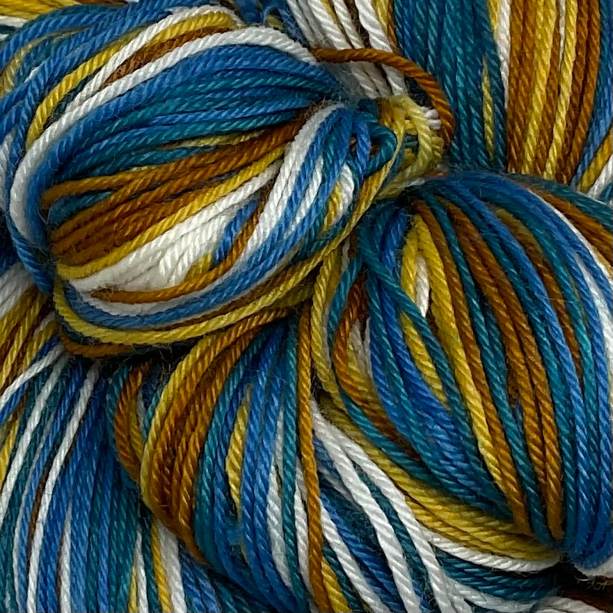 Daughter of the Plains Five Stripe Self Striping Yarn