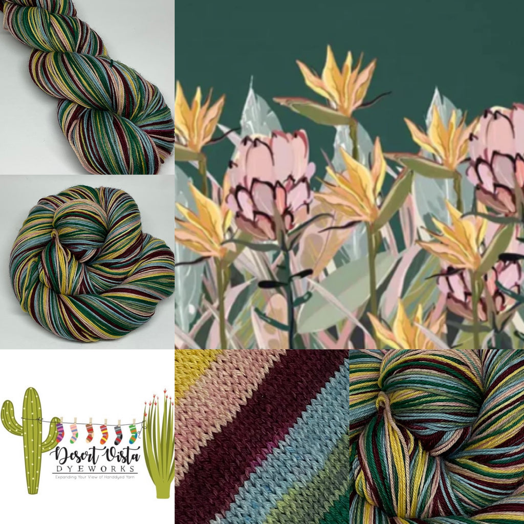 Fogarty’s Australian Garden Six Stripe Self Striping Yarn