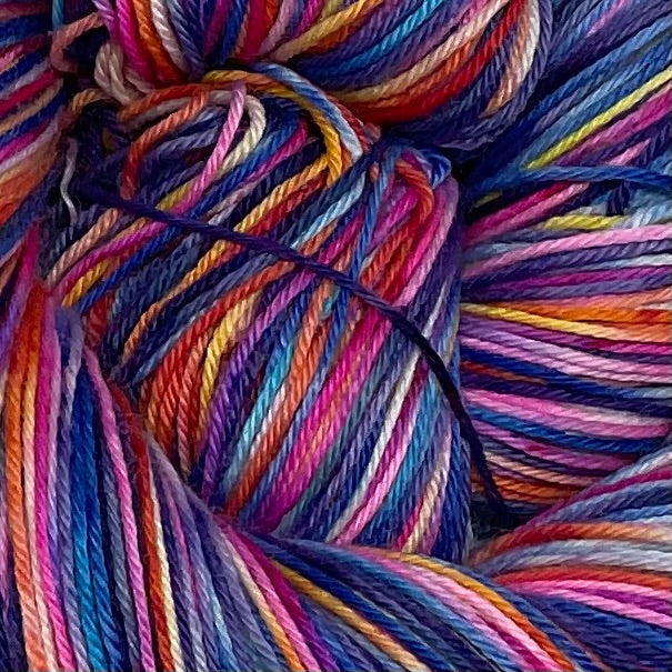 Leap Year Four Stripe Self Striping Yarn