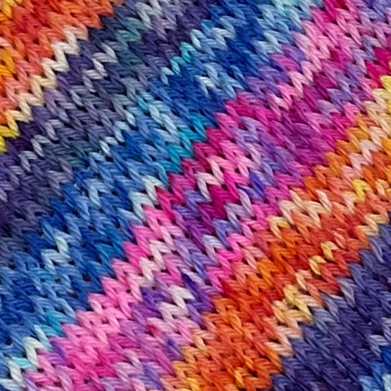 Leap Year Four Stripe Self Striping Yarn