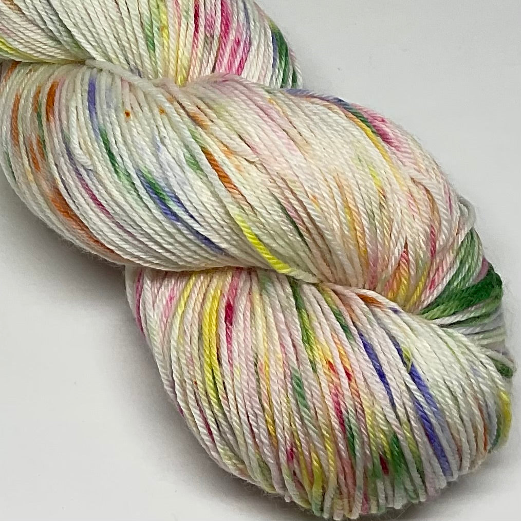 Conversation Hearts Speckled Variegated Yarn