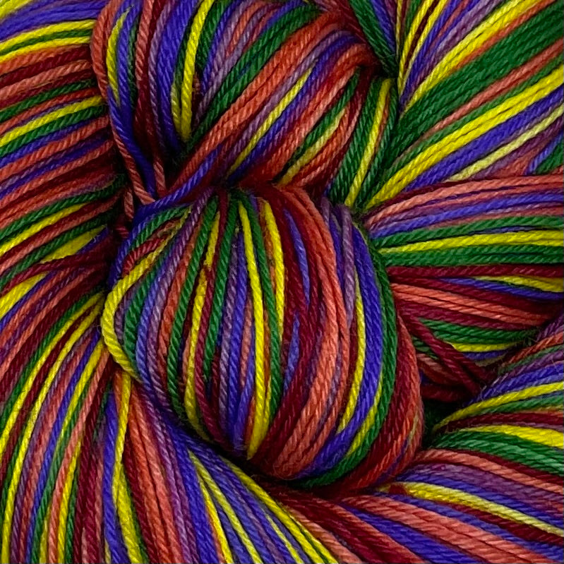 Dead Ever After Six Stripe Self Striping Yarn