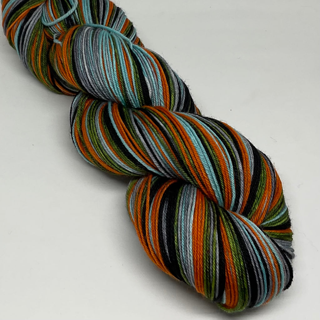 Hang Out in Gulf Shores Five Stripe Self Striping Yarn