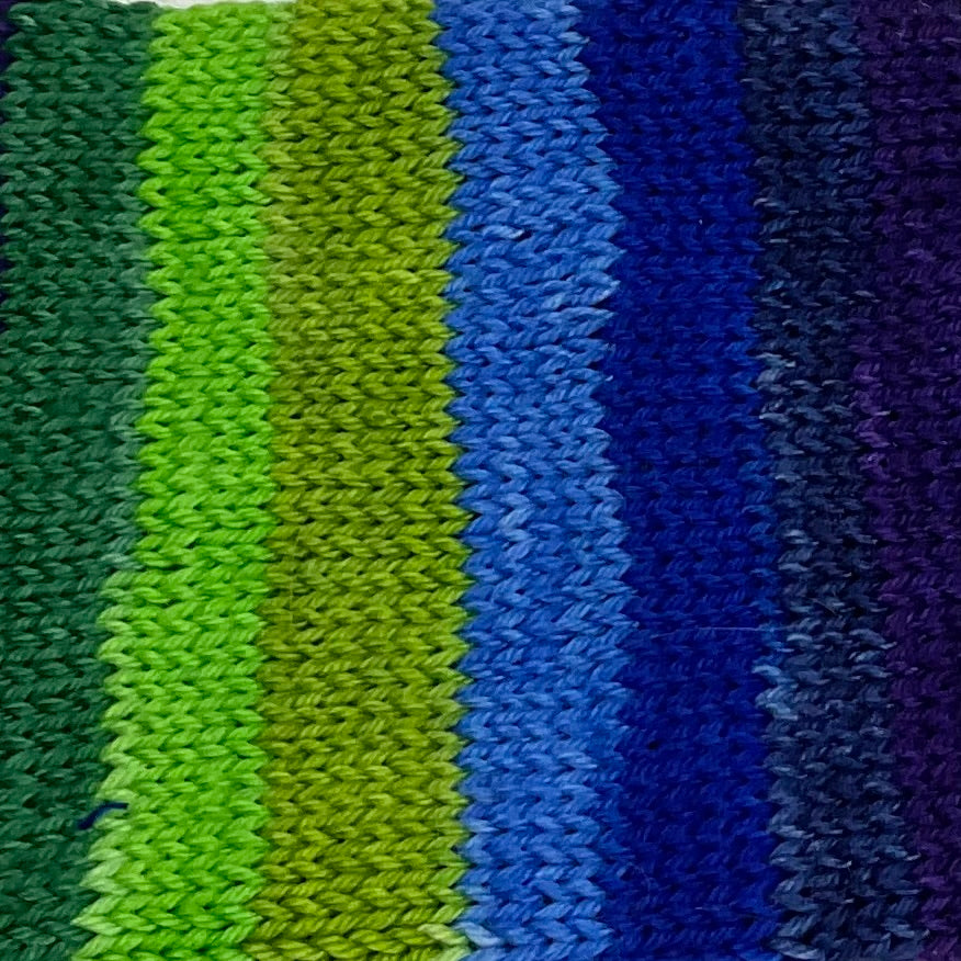 Under the Dome Seven Stripe Self Striping Yarn