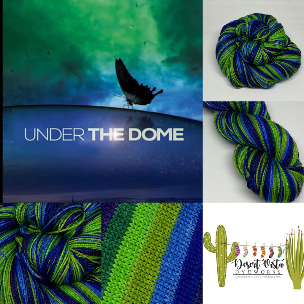 Under the Dome Seven Stripe Self Striping Yarn