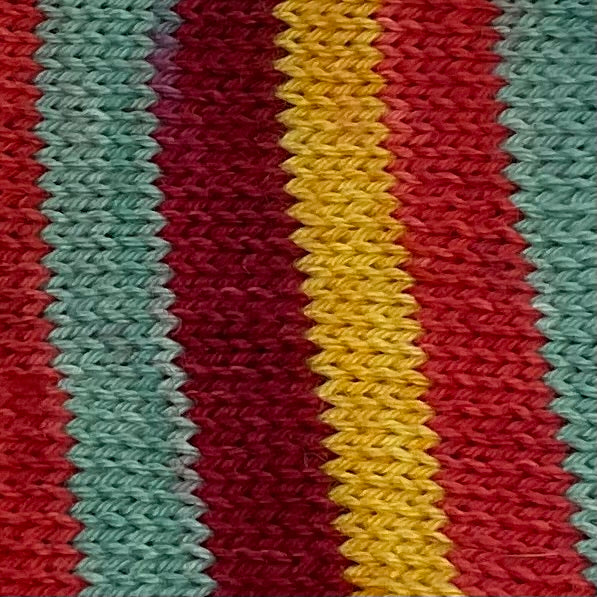 Malala Four Stripe Self Striping Yarn