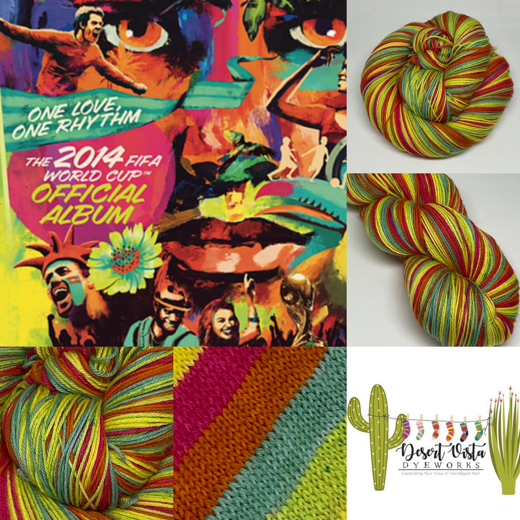 One Love One Rhythm Five Stripe Self Striping Yarn