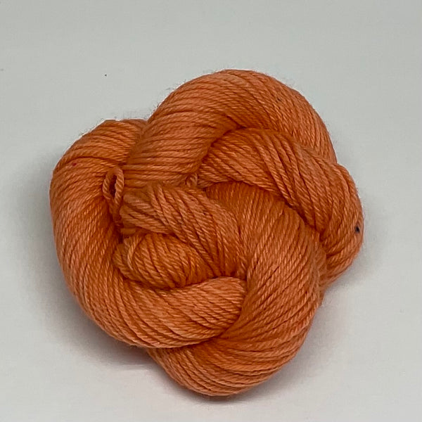 Orange Mini Skein for Toes and Heels Approx. 92 yards