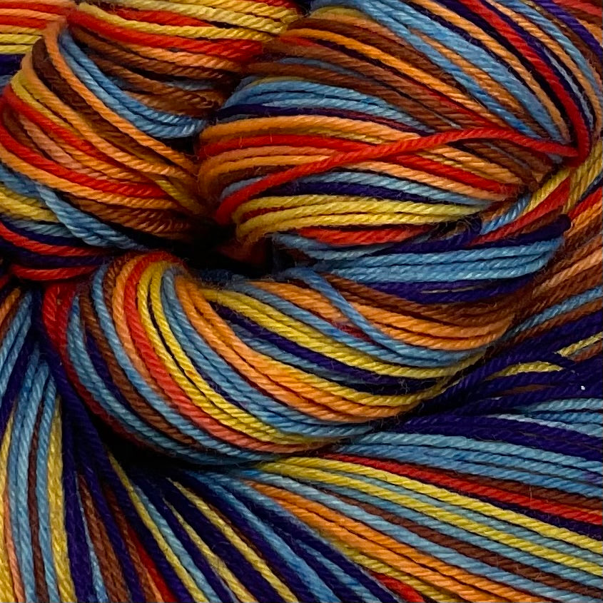 Alaska Music Festival Six Stripe Self Striping Yarn