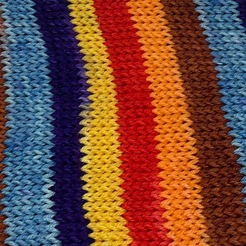 Alaska Music Festival Six Stripe Self Striping Yarn