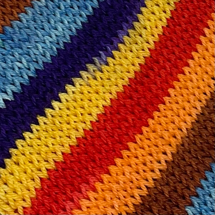 Alaska Music Festival Six Stripe Self Striping Yarn