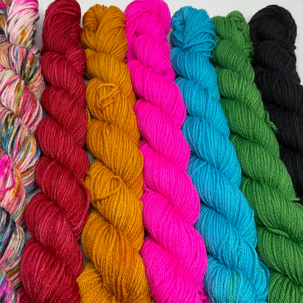 Dia de Los Muertos Mini Skein Set