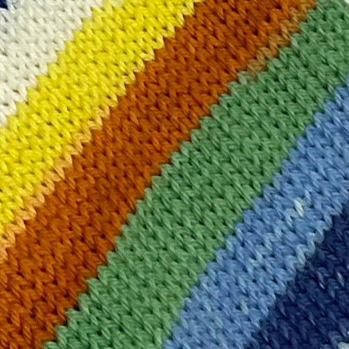 Midnight Library Six Stripe Self Striping Yarn