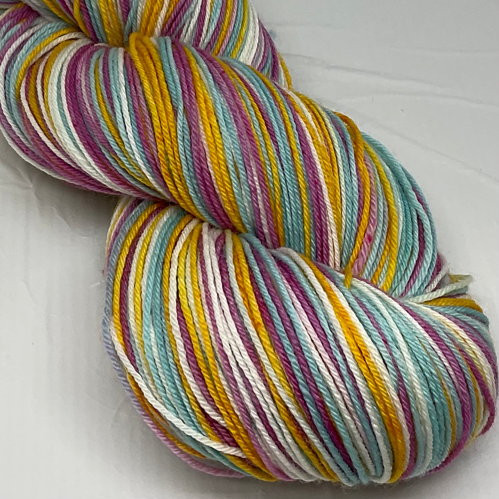 Free Britney Four Stripe Self Striping Yarn