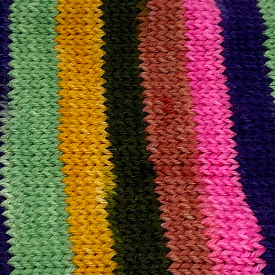 Afrique Victime Six Stripe Self Striping Yarn