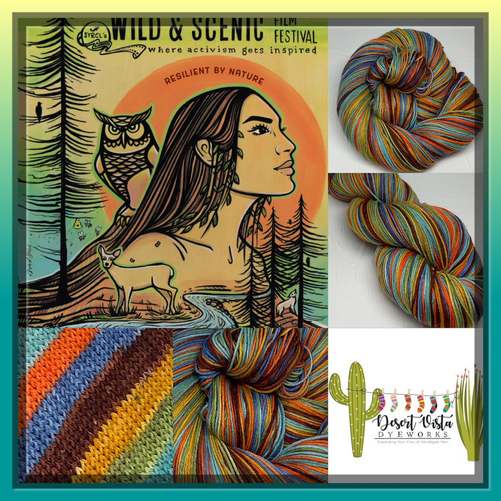 Wild & Scenic Six Stripe Self Striping Yarn