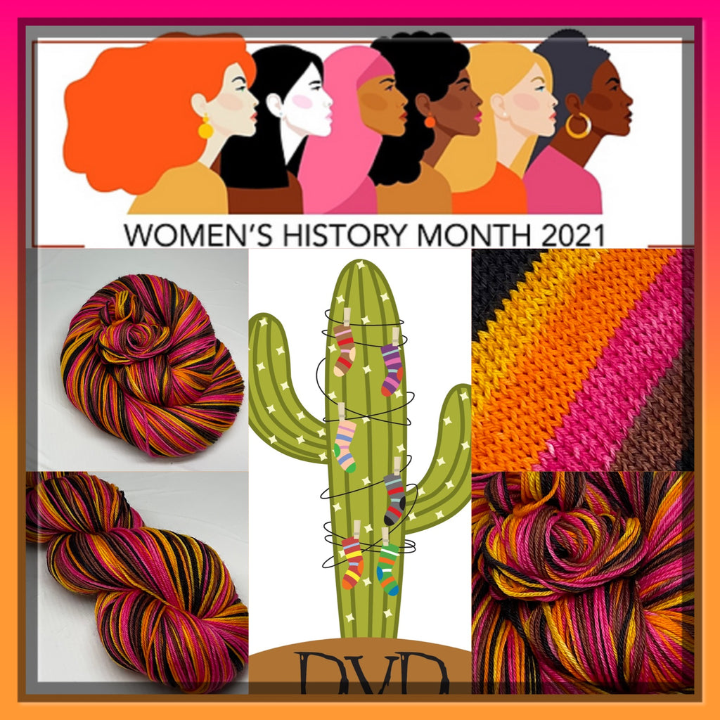 Women’s History Month Five Stripe Self Striping Yarn