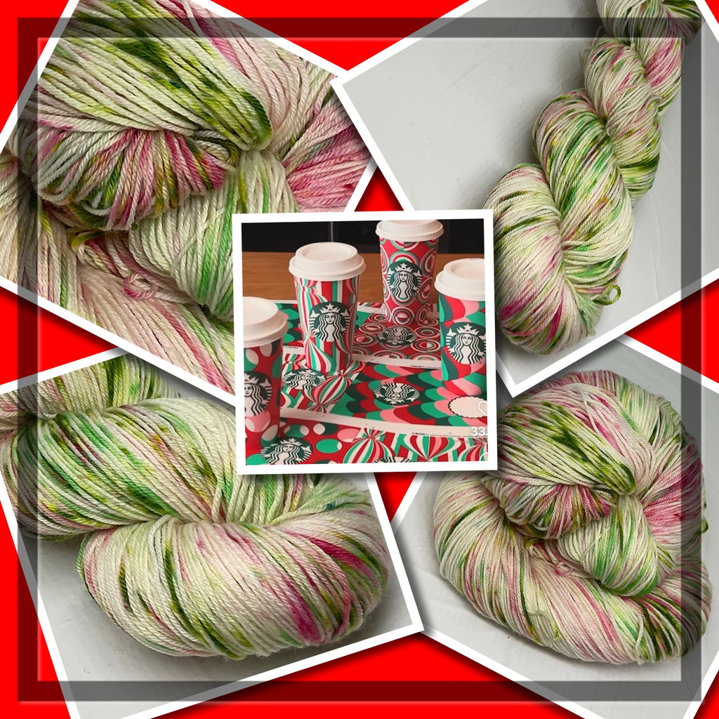 2024 Holiday Cups Speckled Variegated Yarn