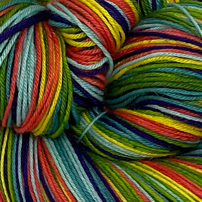 Elemental Seven Stripe Self Striping Yarn