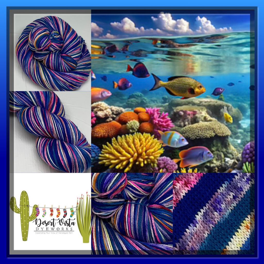 High Seas Treaty Six Stripe Self Striping Yarn