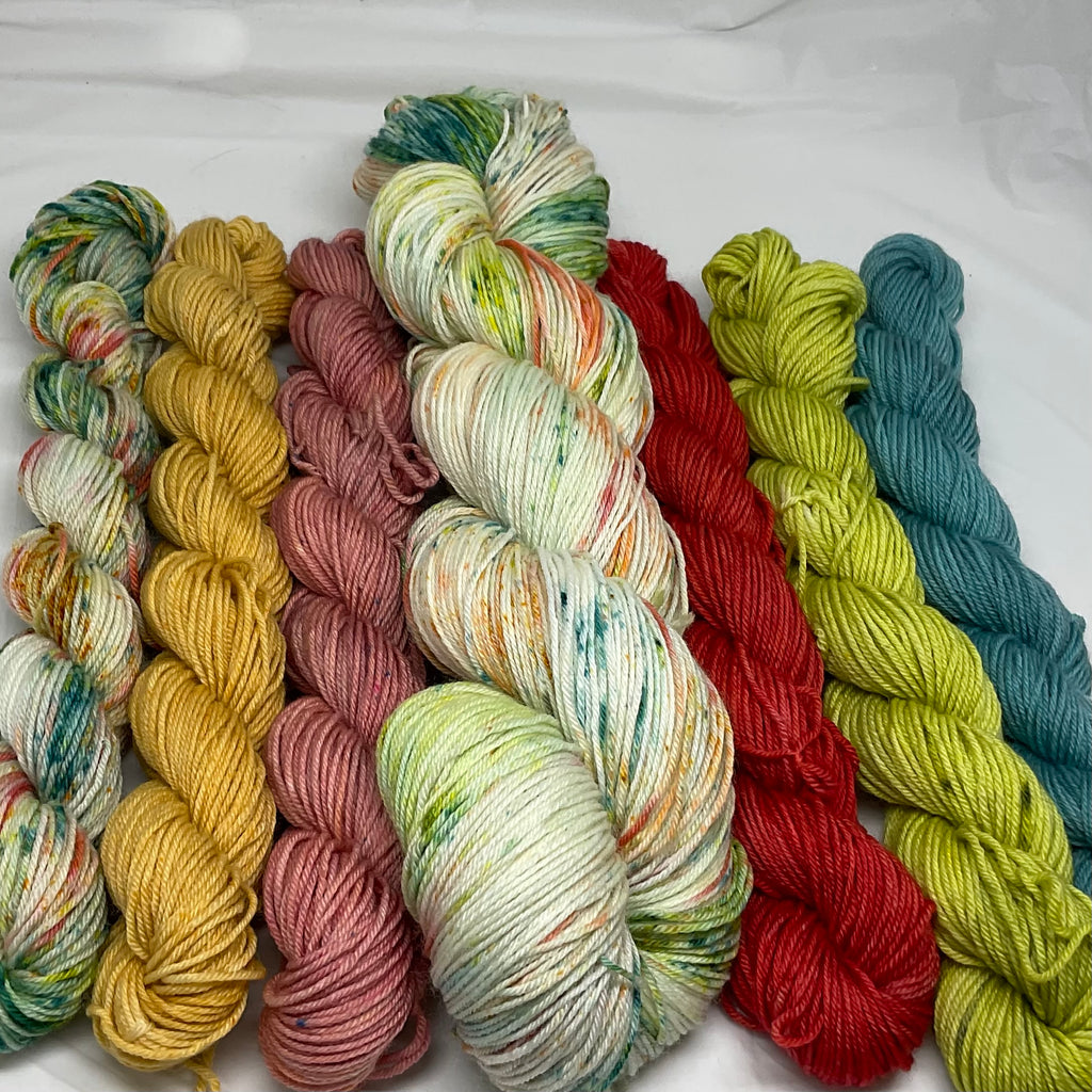West Coast Summertime Variegated Speckles Yarn