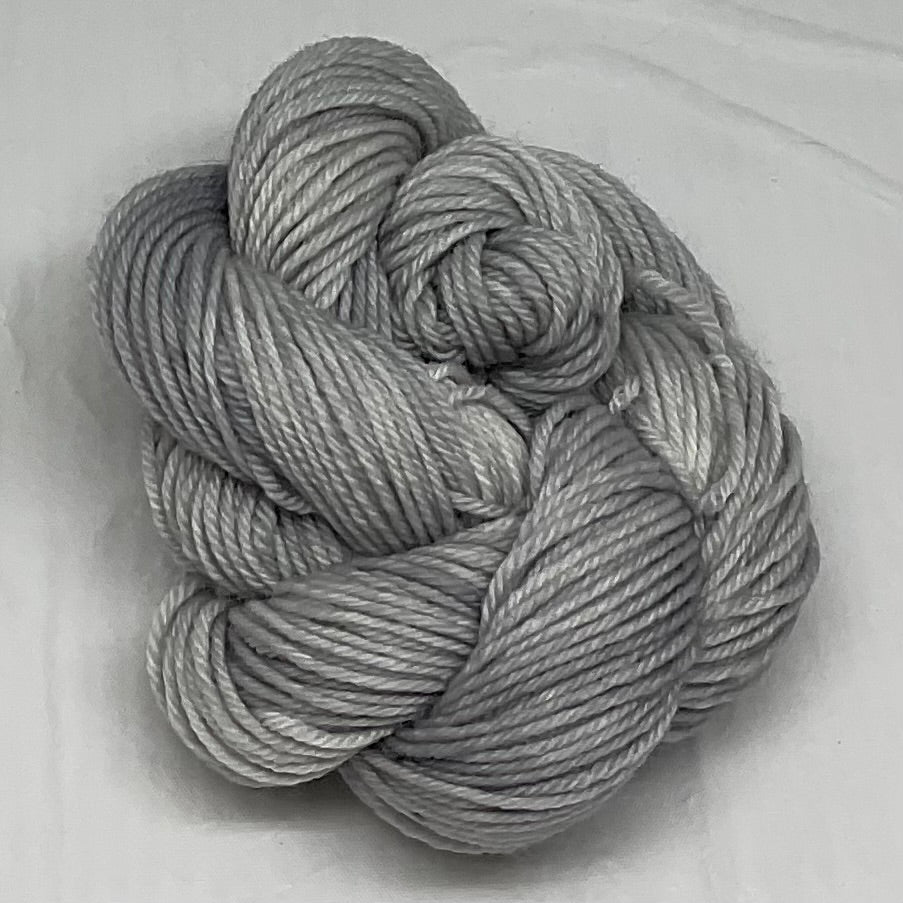 Single Grey Mini Skein for Toes and Heels Approx. 92 yards