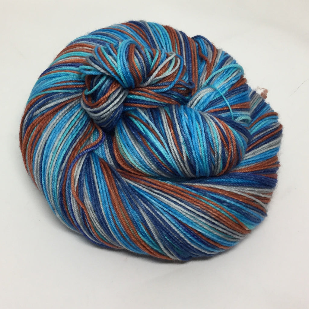 Kingfisher Five Stripe Self Striping Yarn