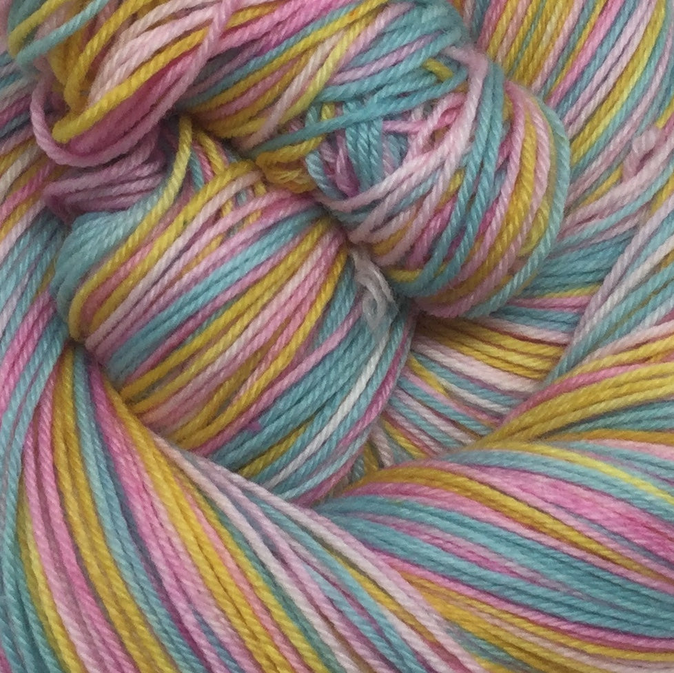 An Entire Pastel Wardrobe Four Stripe Self Striping Yarn