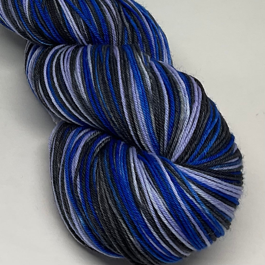 Speckled Worm Snake Four Stripe Self Striping Yarn
