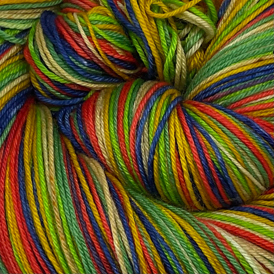 Zelda: 1993 Six Stripe Self Striping Yarn