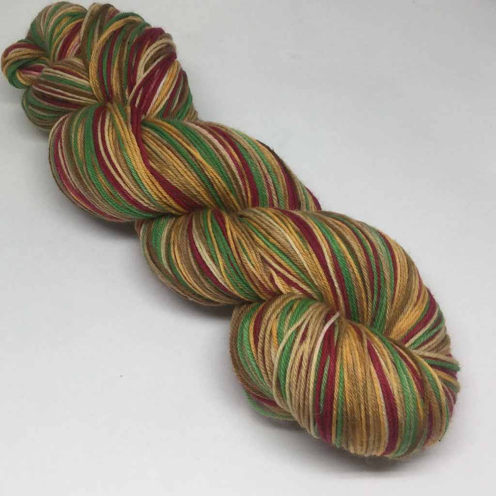 Leftover Turkey Sandwich Five Stripe Self Striping Sock Yarn