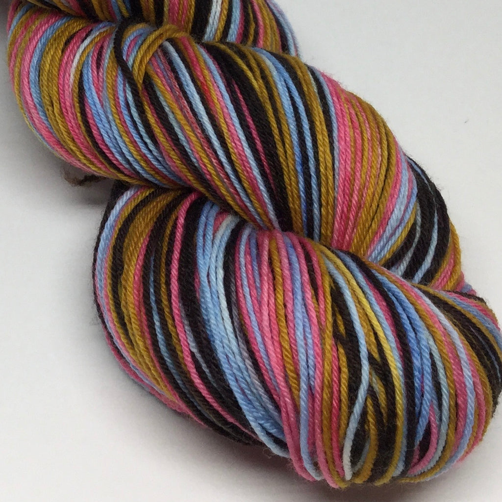 Rooster Four Stripe Self Striping Sock Yarn