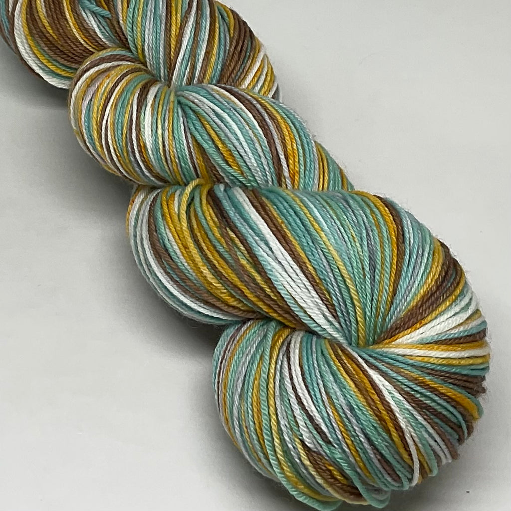 A Peaceful World Six Stripe Self Striping Yarn