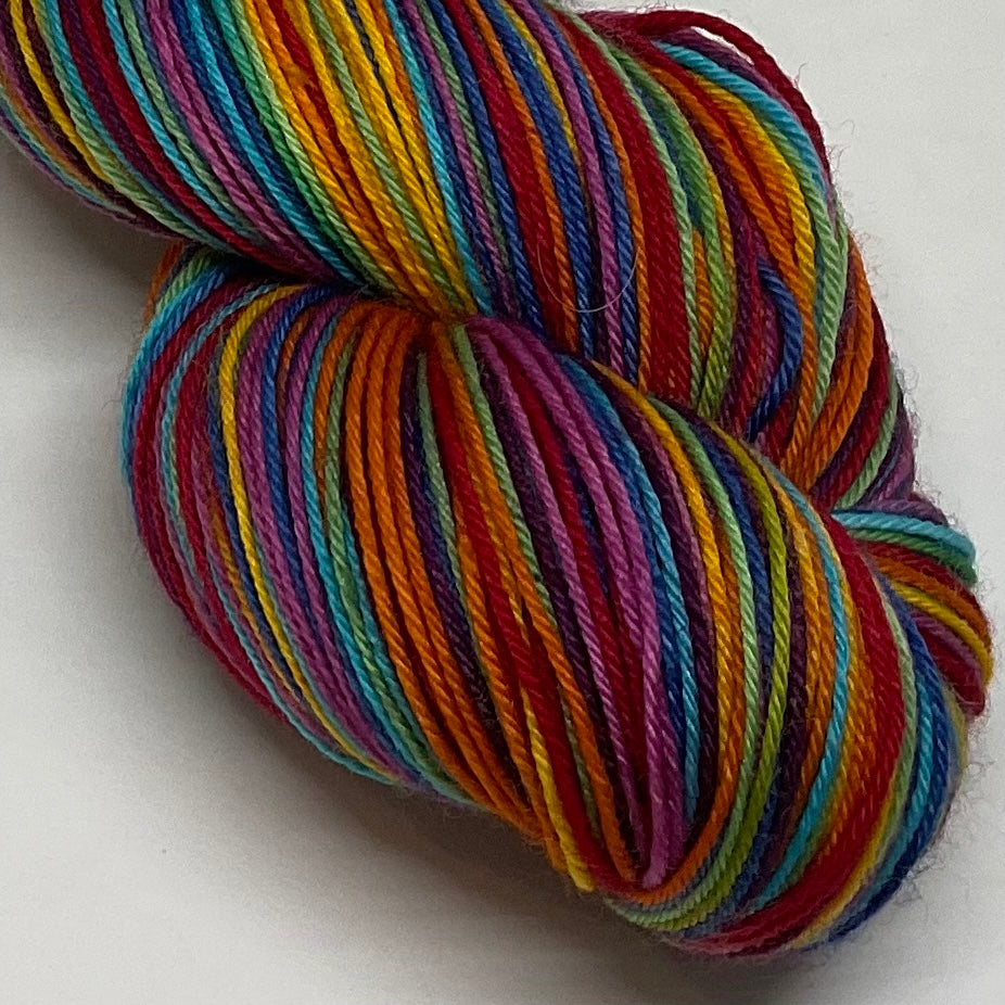 Pear By Marion Rose Eight Stripe Self Striping Yarn