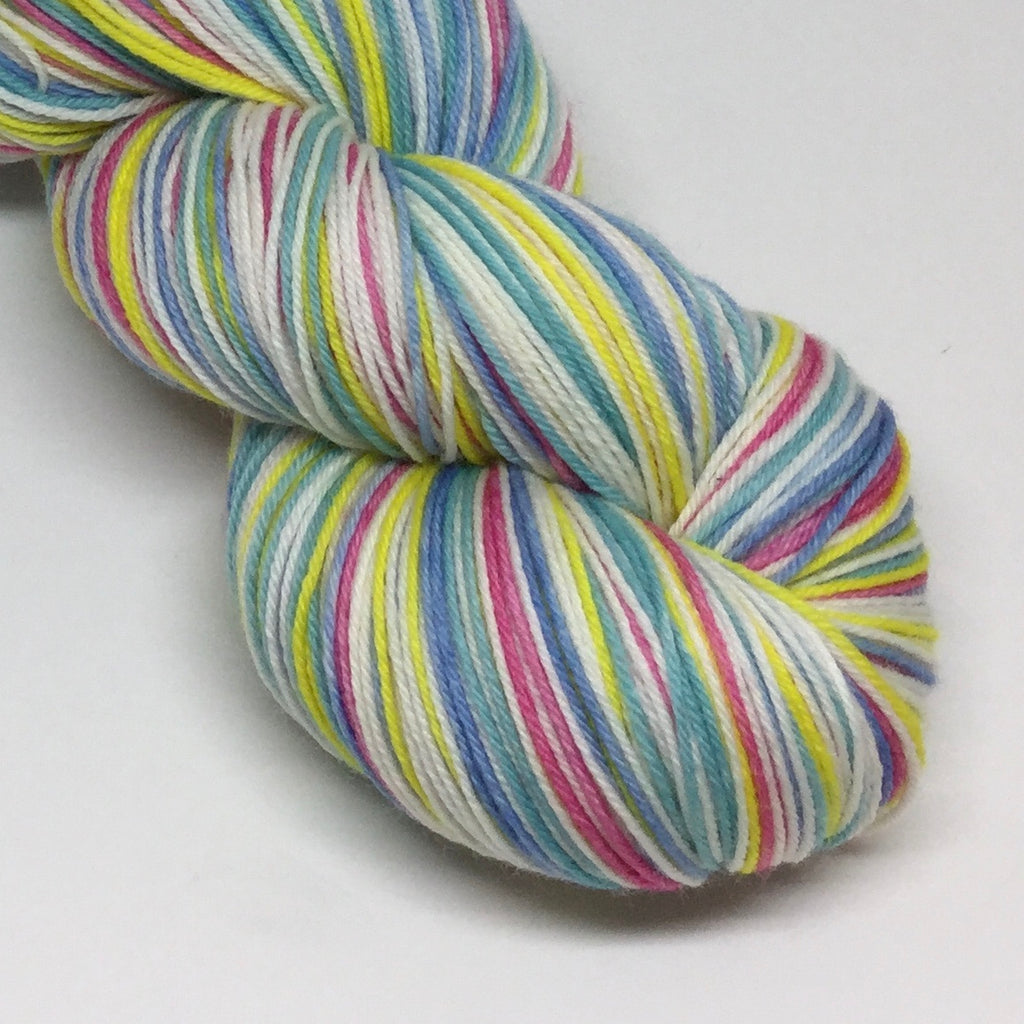 National Ferris Wheel Day Eight Stripe Self Striping Sock Yarn