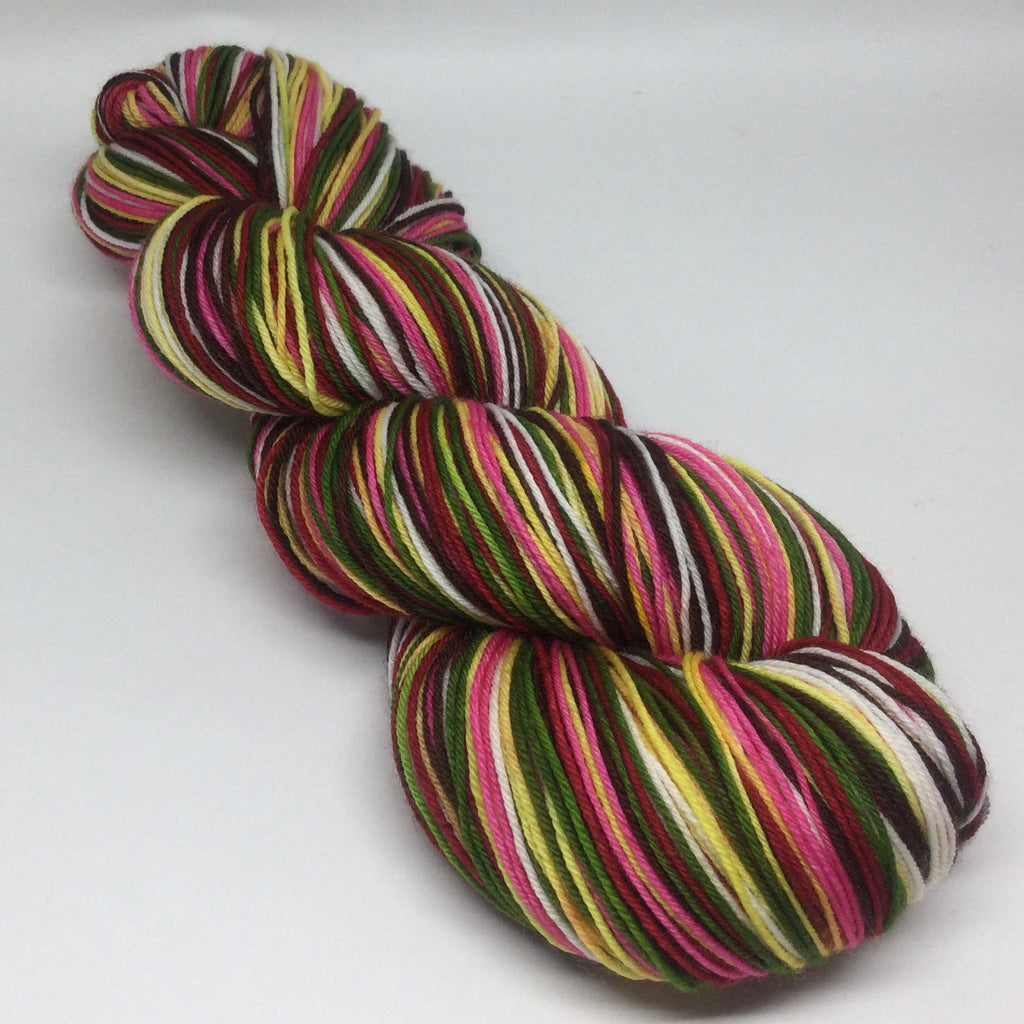 Chocolate Fondue Six Stripe Self Striping Sock Yarn